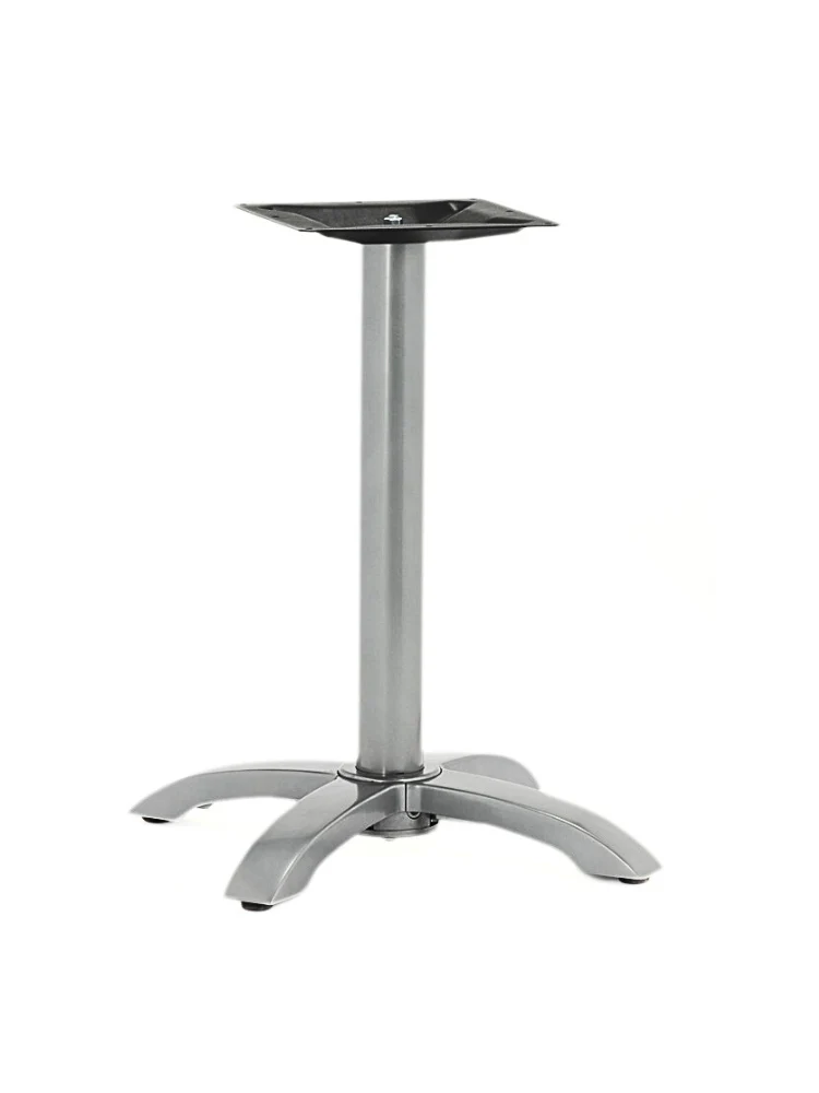 Aluminium Tischgestell Silber Höhe 72 cm