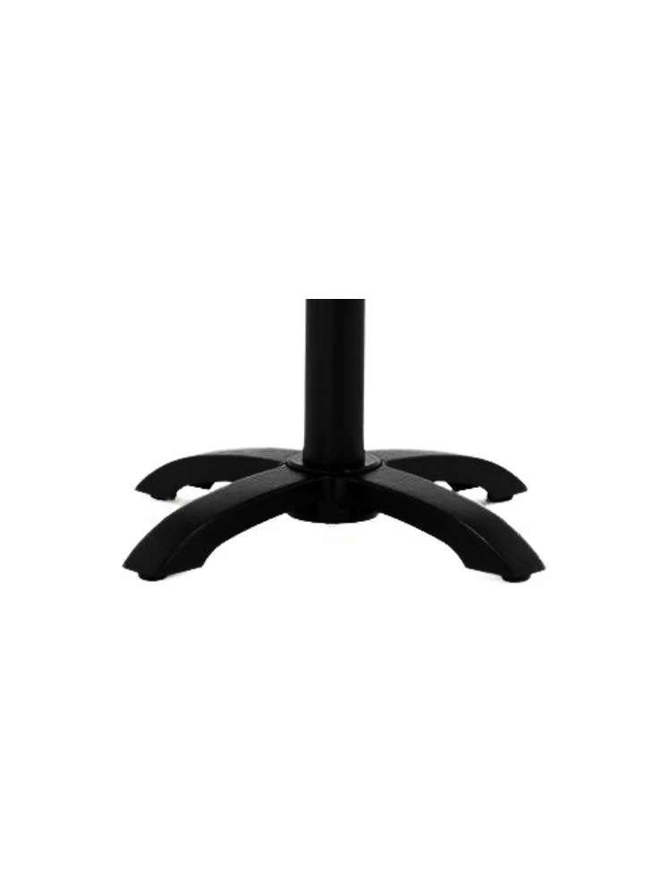 Aluminium Tischgestell Schwarz Höhe 72 cm