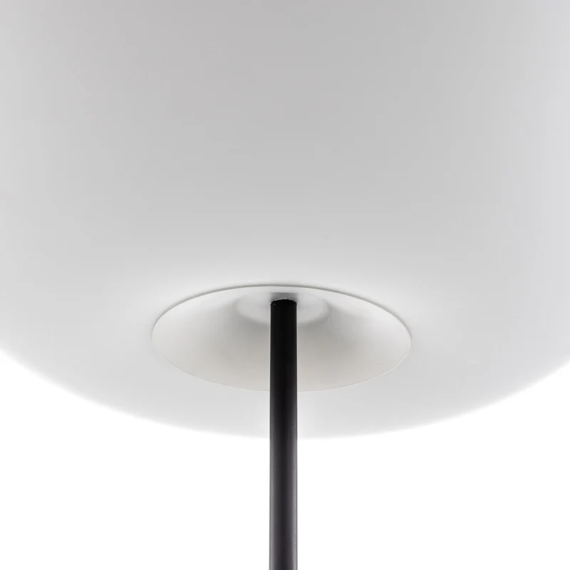 B-Ware Kundalini Stehleuchte Lampe schwarz Kushi XL 185 cm Dimmer Designerlicht Leuc287