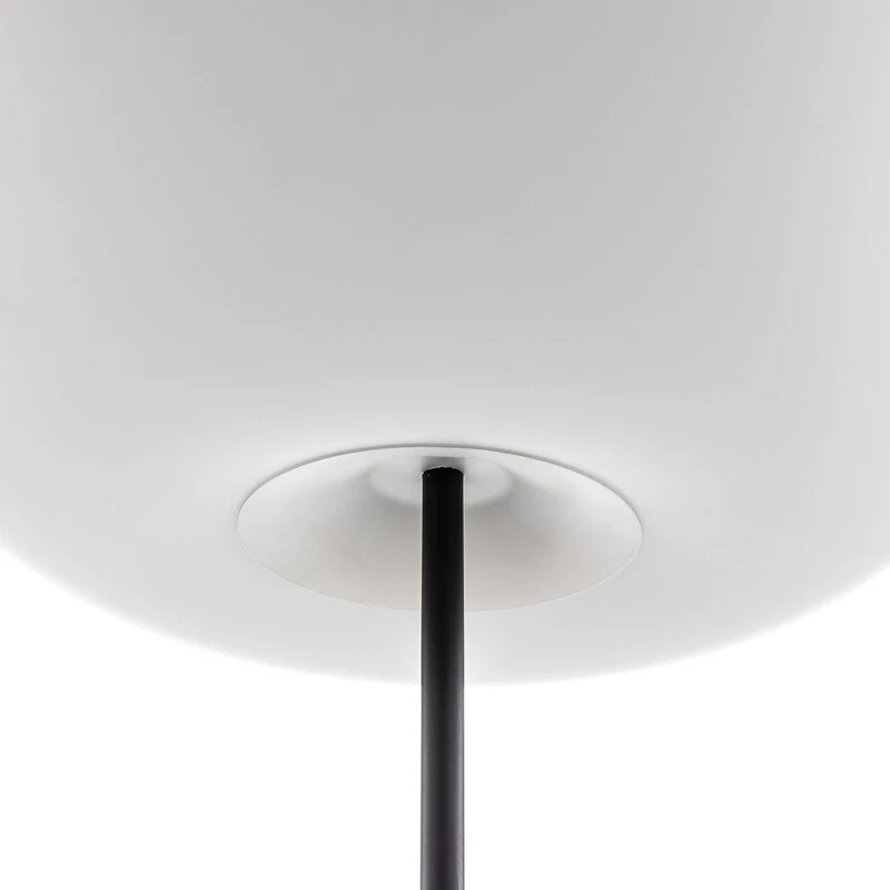 B-Ware Kundalini Stehleuchte Lampe schwarz Kushi XL 185 cm Dimmer Designerlicht Leuc287