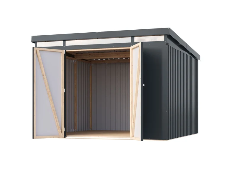 Karibu Metallgerätehaus Iridium 3,5 in Anthrazit