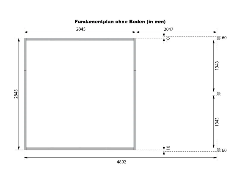 Karibu Metallgerätehaus Iridium 3,5 in Anthrazit