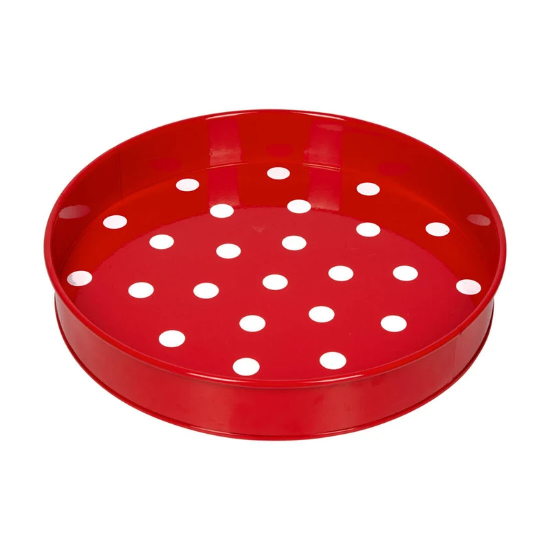 Metalltablett Tupfen