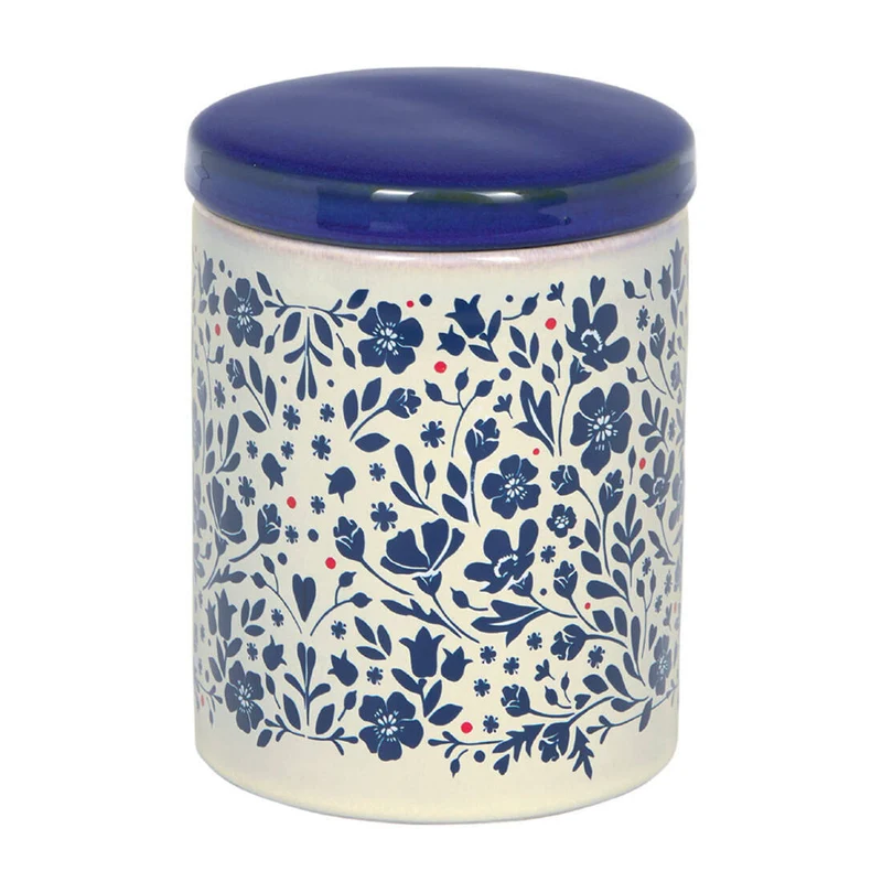 Vorratsdose Blaue Blumen