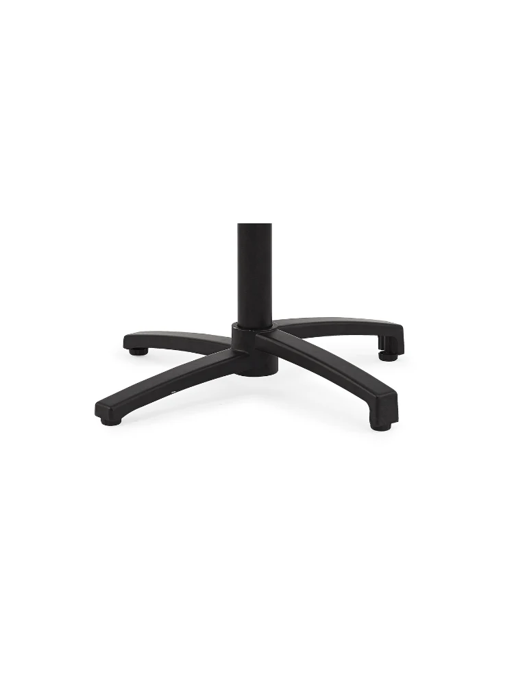 Aluminium Tischgestell Schwarz Höhe 108 cm