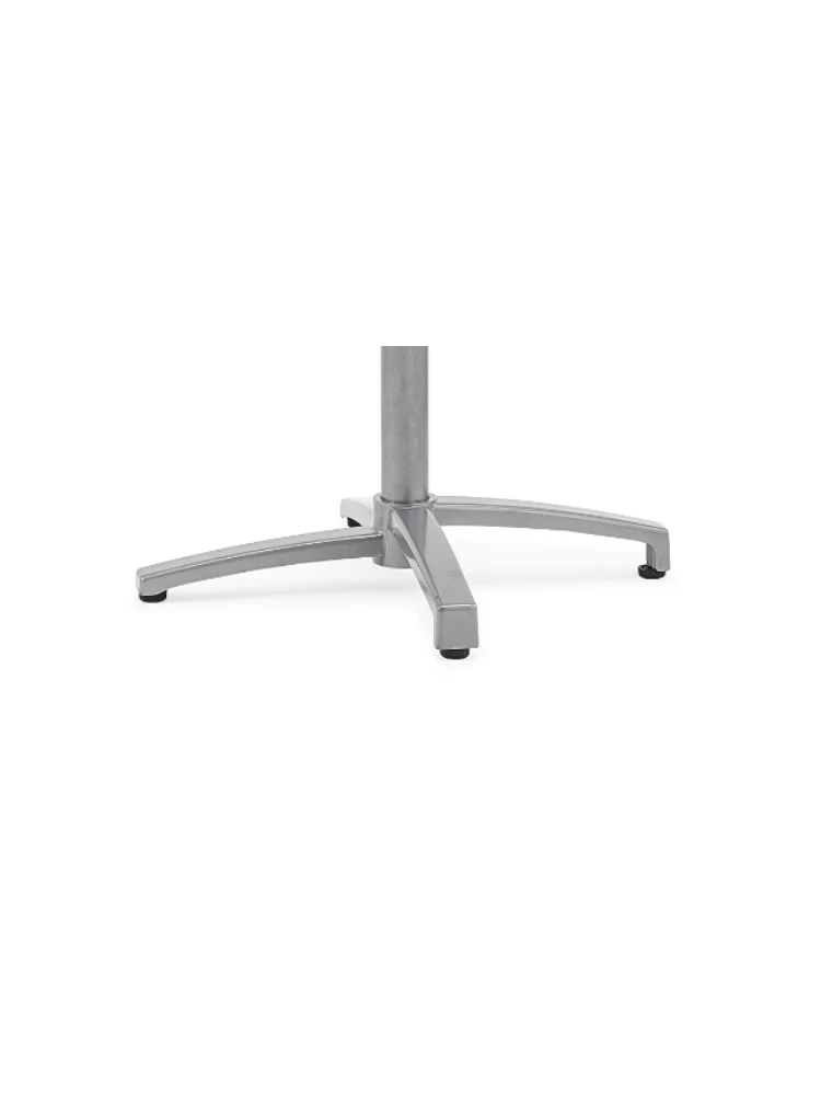 Aluminium Tischgestell Silber Höhe 108 cm
