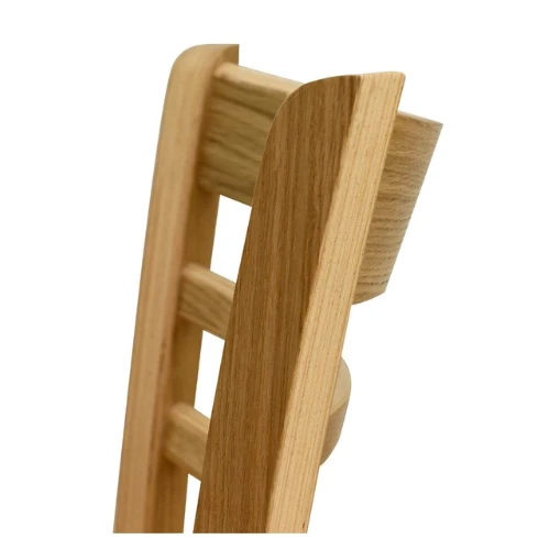 Harbi-02 Holzstuhl mit Holzsitz Eichenholz