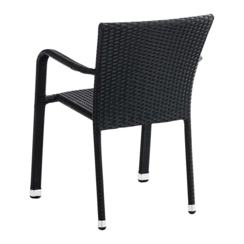 Tafal-03 Rattan Stuhl Aluminiumgestell -Stapelbar