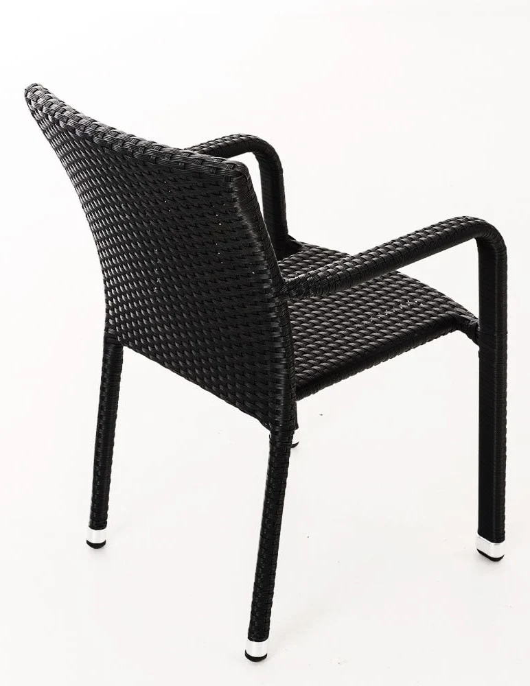 Tafal-03 Rattan Stuhl Aluminiumgestell -Stapelbar
