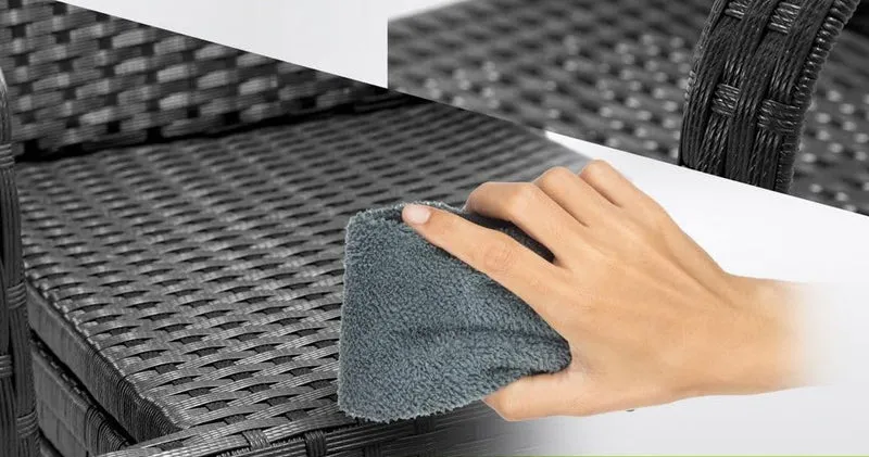 Tafal-03 Rattan Stuhl Aluminiumgestell -Stapelbar