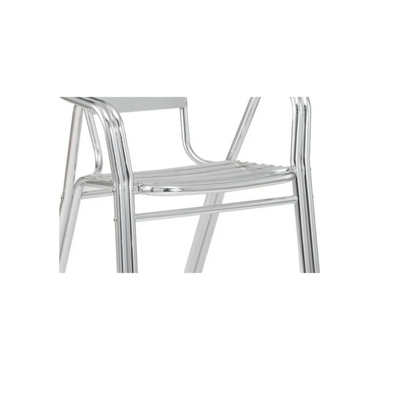 Gartenstuhl, Terrassenstuhl Aluminiumgestell - Stapelbar
