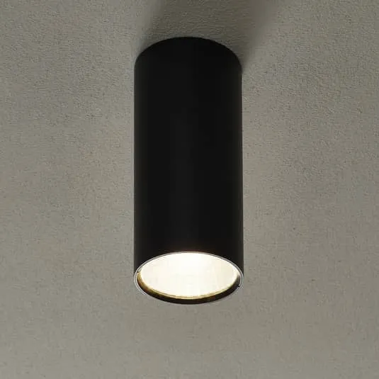 B-Ware Lucande Takio LED-Downlight Wandlampe Wandleuchte 2700K Ø10cm schwarz