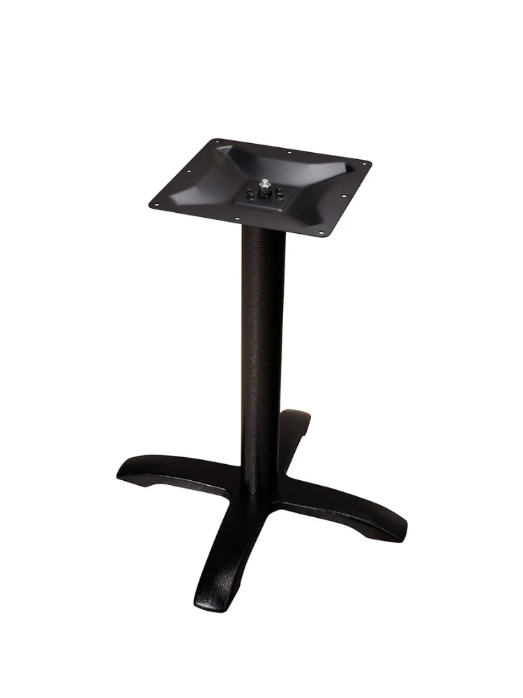 Aluminium-Tischgestell Schwarz Höhe 72 cm