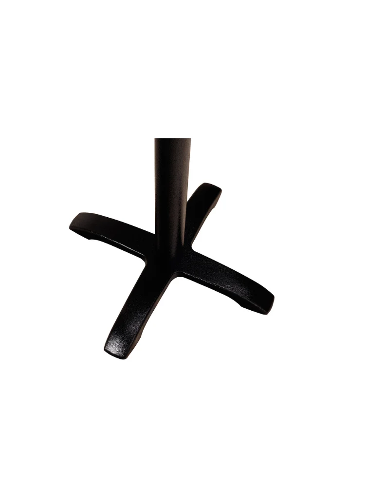 Aluminium-Tischgestell Schwarz Höhe 72 cm