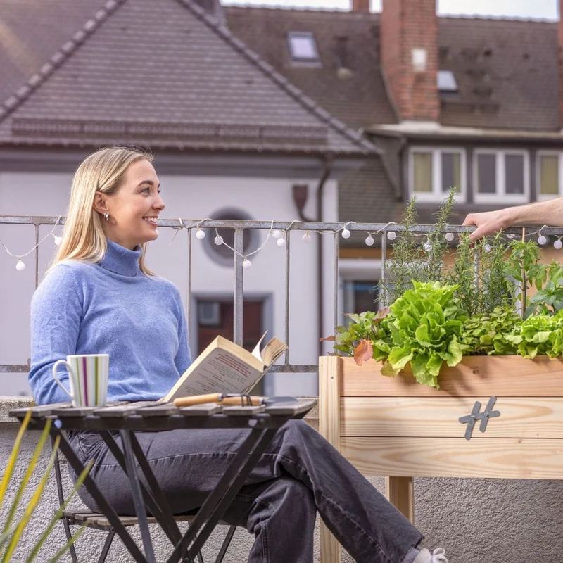 Balkongarten Boho