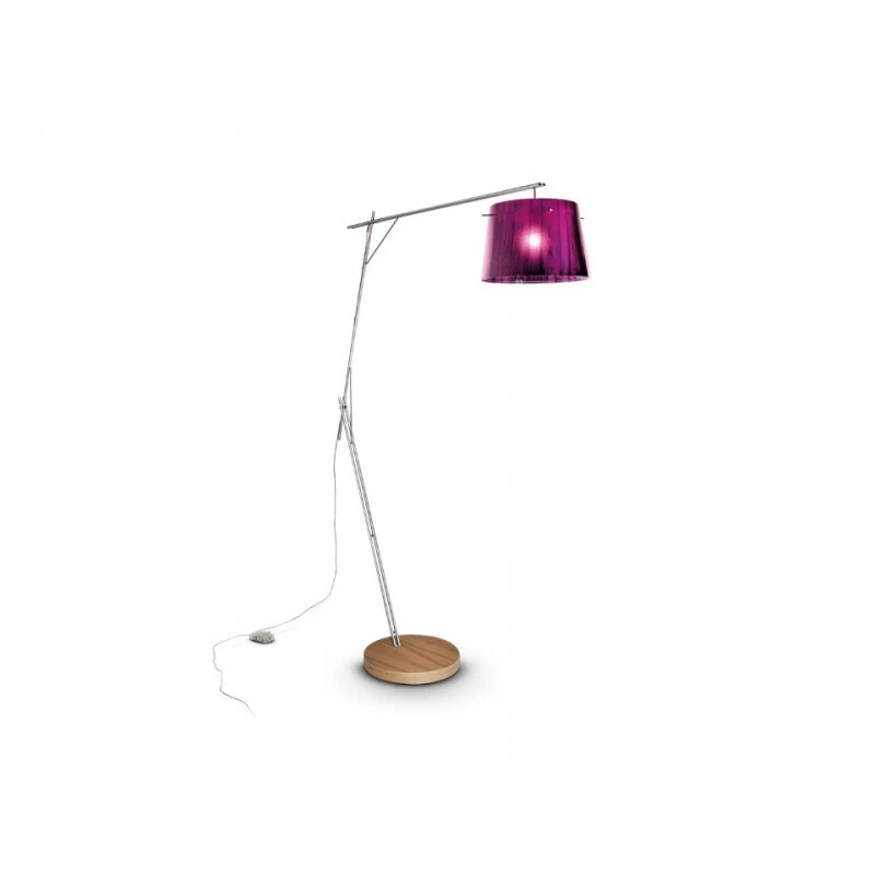 B-Ware Slamp WOODY Stehleuchte Lampe Stehlampe Lampe Licht farbe PURPLE SIEHE TEXT/FOTO