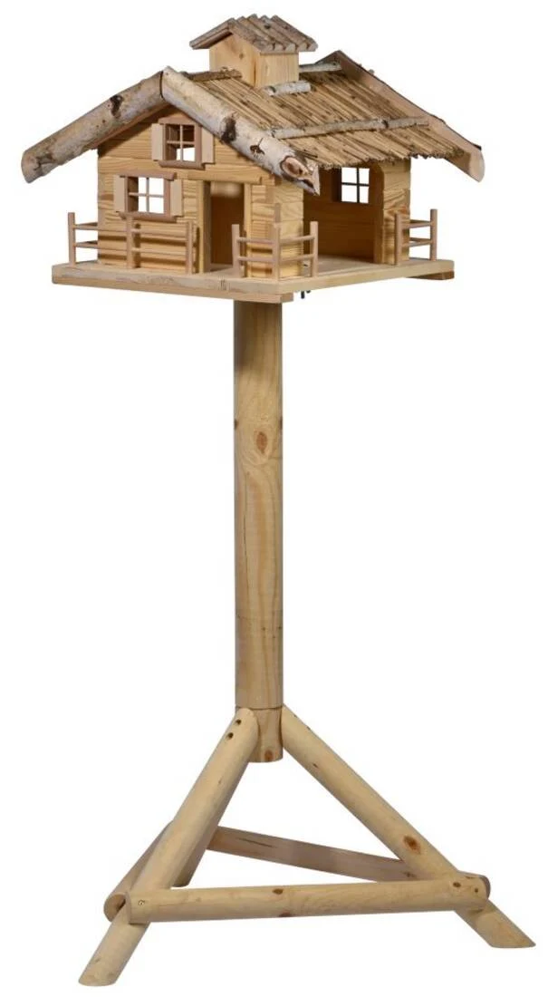 Vogelhaus Berghütte mit Ständer