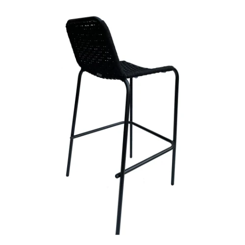 Stuhl – Barhocker aus Stahl mit Polyester