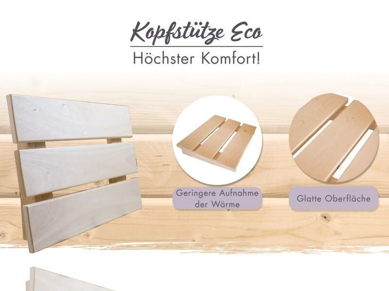 Karibu Kopfstütze Basic, naturbelassen
