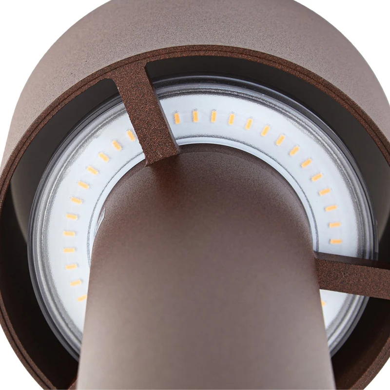 B-Ware Arcchio Wegeleuchte Wegelampe Milten LED Außenleuchte Rost IP65 Aluminium18