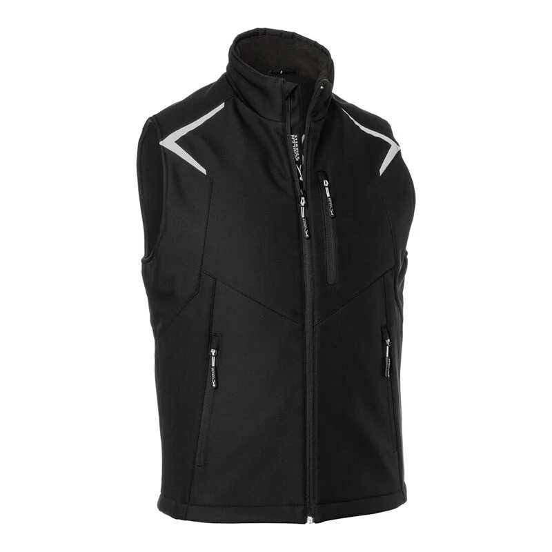 B-Ware Kübler Weste Jacke BODYFORCE 7125 Softshell Weather Schwarz Polyester Größe XL