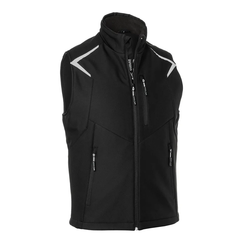 B-Ware Kübler Weste Jacke BODYFORCE 7125 Softshell Weather Schwarz Polyester Größe XL