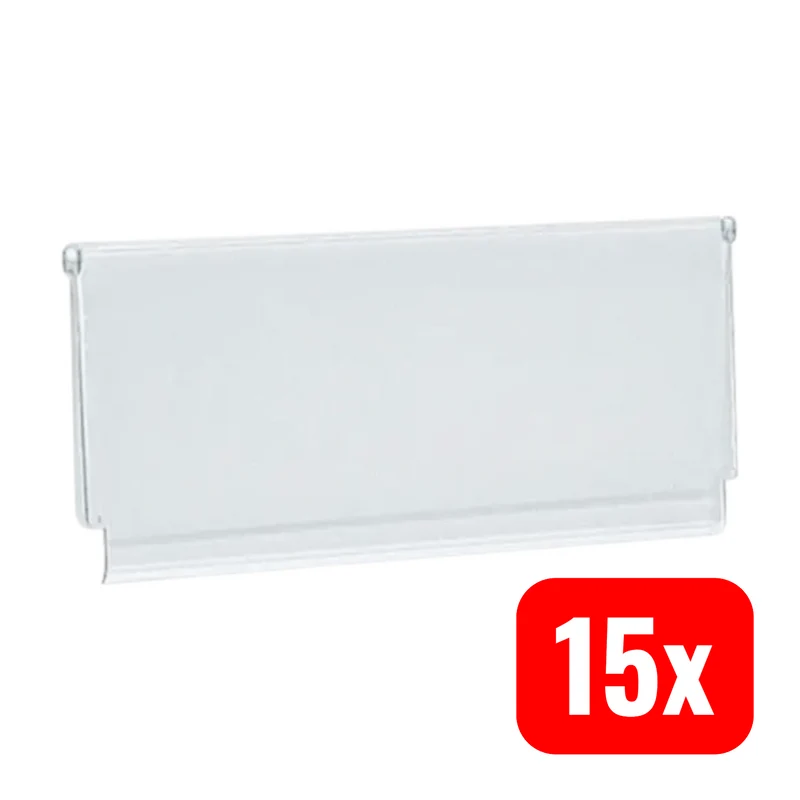 15x B-Ware LA-KA-PE Trennwand Einsatz Regaltrenner Regalkasten Unterteilung B186mm 15 STÜCK