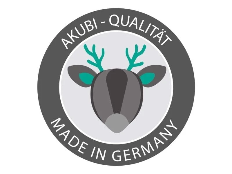 Karibu Stelzenhaus Fidel naturbelassen + Rutsche blau