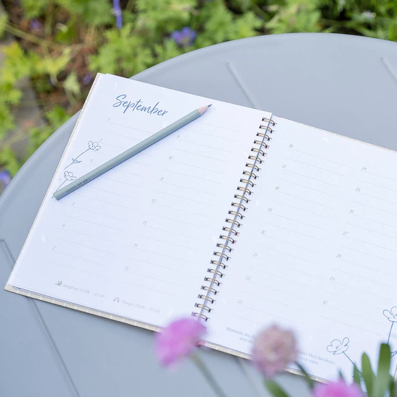 Immerwährender Geburtstagskalender: Vergiss mein nicht