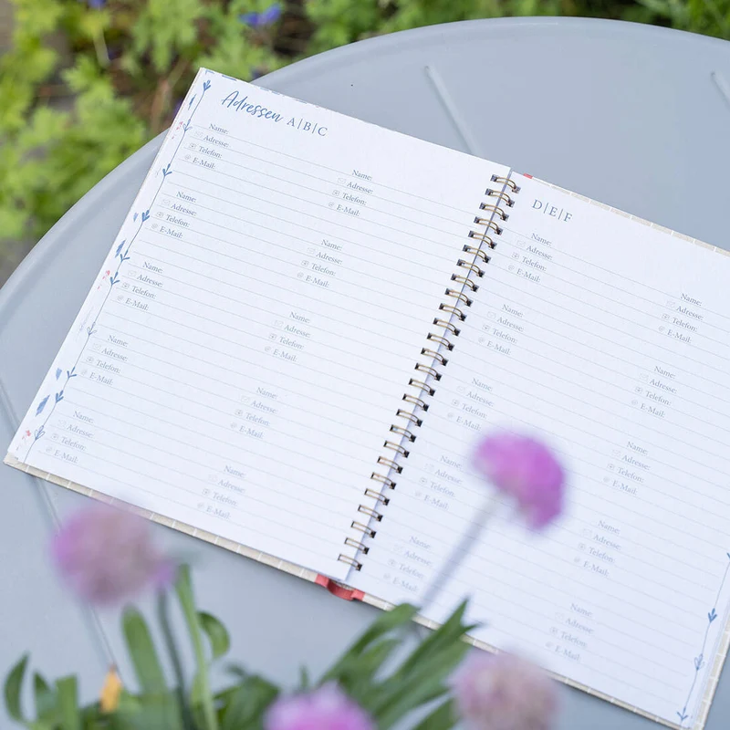 Immerwährender Geburtstagskalender: Vergiss mein nicht