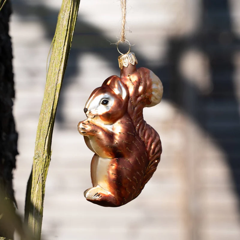 Eichhörnchen aus Glas