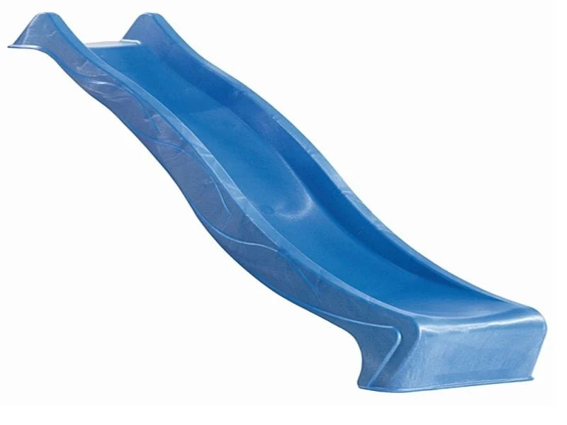 Karibu Stelzenhaus Frieda + Rutsche blau + Anbauplattform + Netzrampe