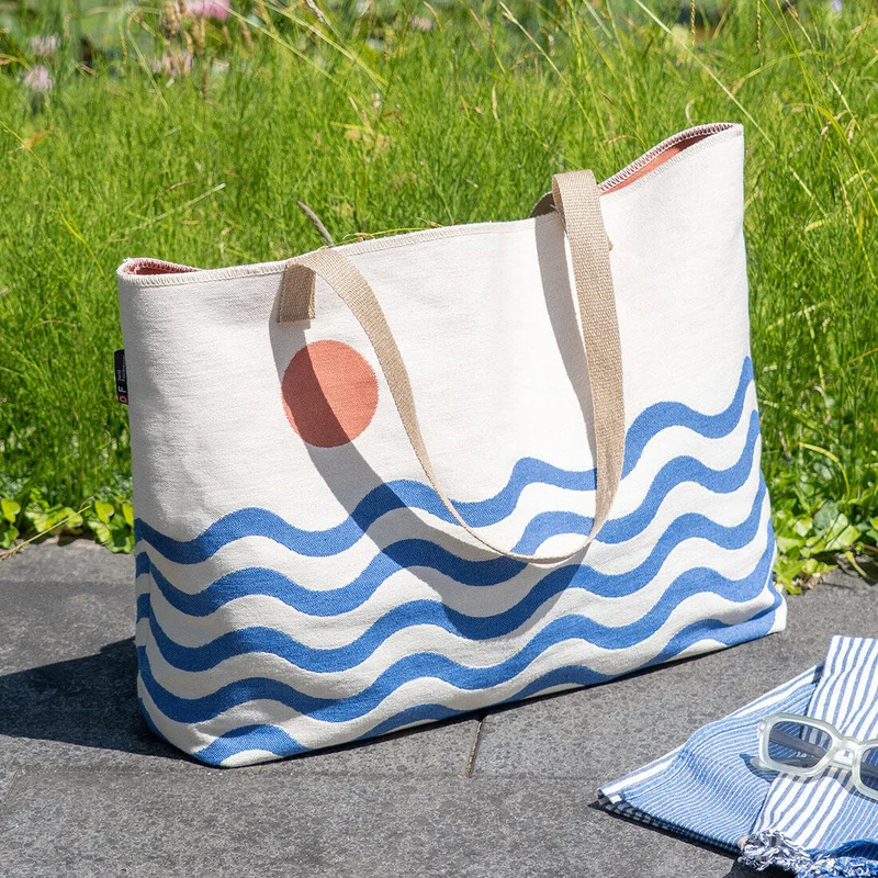 Strandtasche Wellen Groß