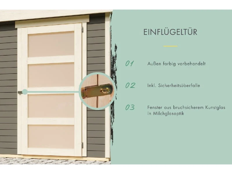 Karibu Systemhaus Mühlentrup 2 terragrau 19 mm