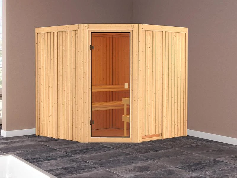 Karibu Sauna Kotka 68 mm