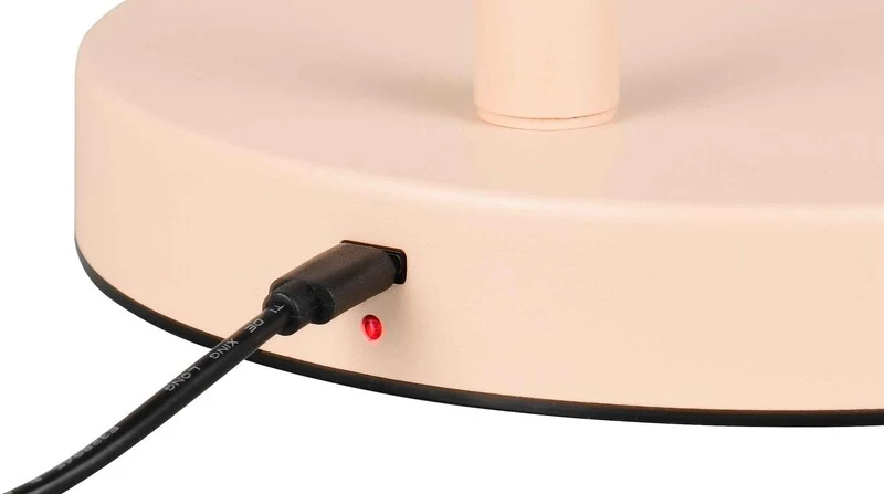 B-Ware TRIO LIGHTING Stehleuchte LED Akku Metall Blake dimmbar sand 125cm 350lm