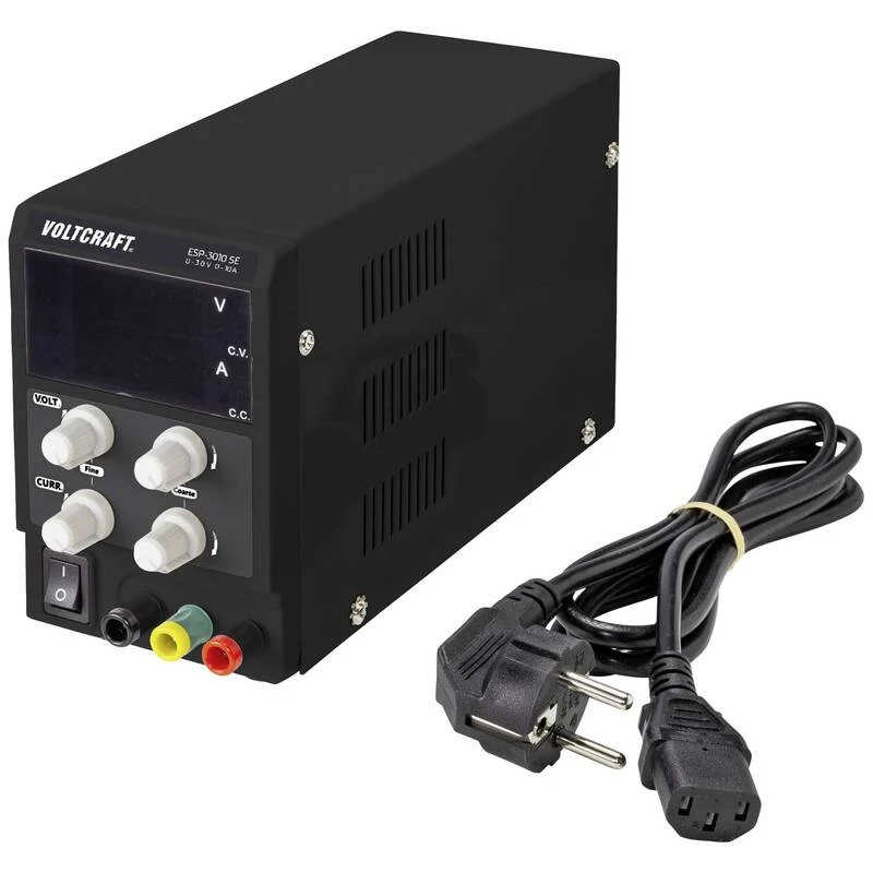 B-Ware VOLTCRAFT ESP-3010 Labornetzgerät einstellbar 0-30 V/DC 0-10 A Steckanschluss