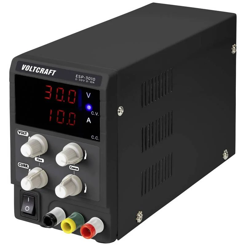 B-Ware VOLTCRAFT ESP-3010 Labornetzgerät einstellbar 0-30 V/DC 0-10 A Steckanschluss