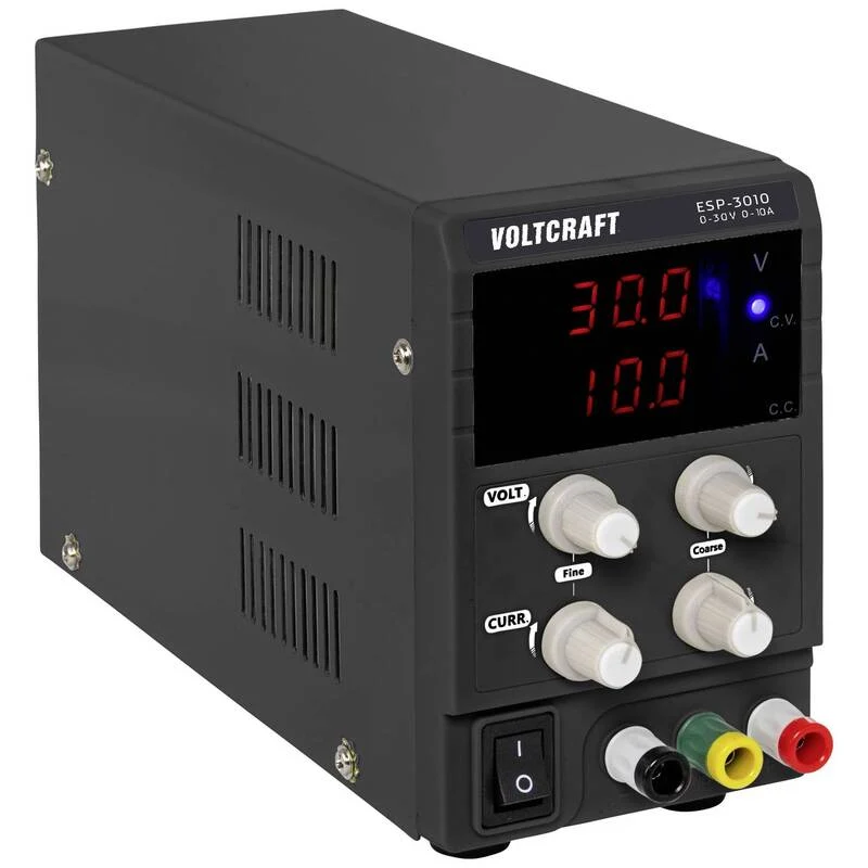 B-Ware VOLTCRAFT ESP-3010 Labornetzgerät einstellbar 0-30 V/DC 0-10 A Steckanschluss