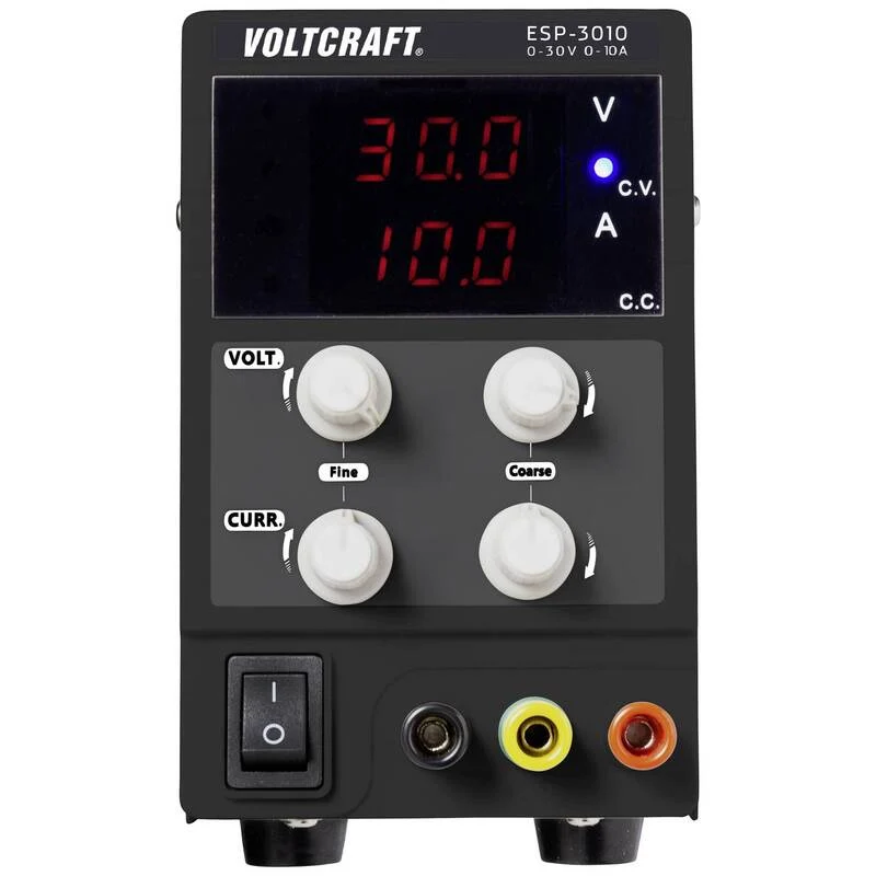 B-Ware VOLTCRAFT ESP-3010 Labornetzgerät einstellbar 0-30 V/DC 0-10 A Steckanschluss