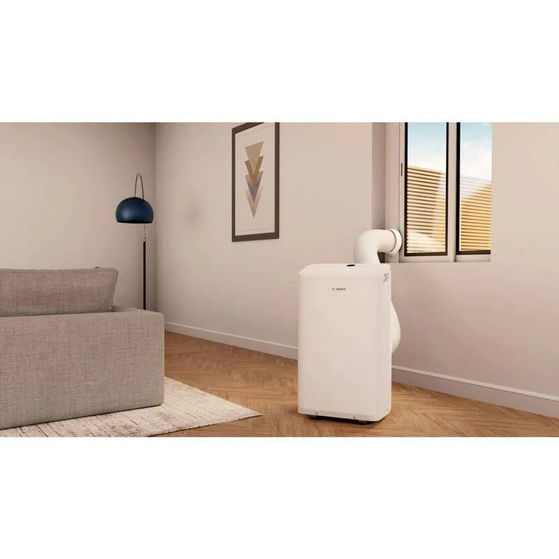 B-Ware Bosch Cool 2000 Monoblock-Klimagerät 2.6 kW für 88 m² EEK A Weiß