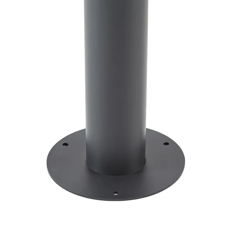 B-Ware Lucande Wegeleuchte Wegelampe LED Sensor anthrazit Aluminium 110 cm Außenlampe