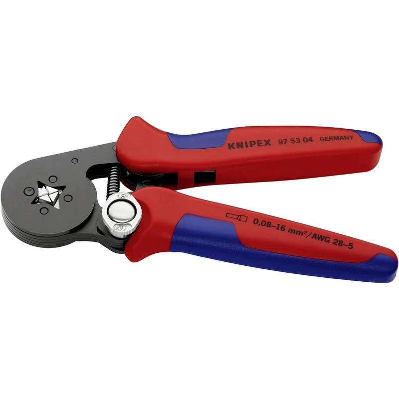B-Ware Knipex 97 53 04 Selbsteinstellende Crimpzange Aderendhülsen 0.08 bis 16 mm²