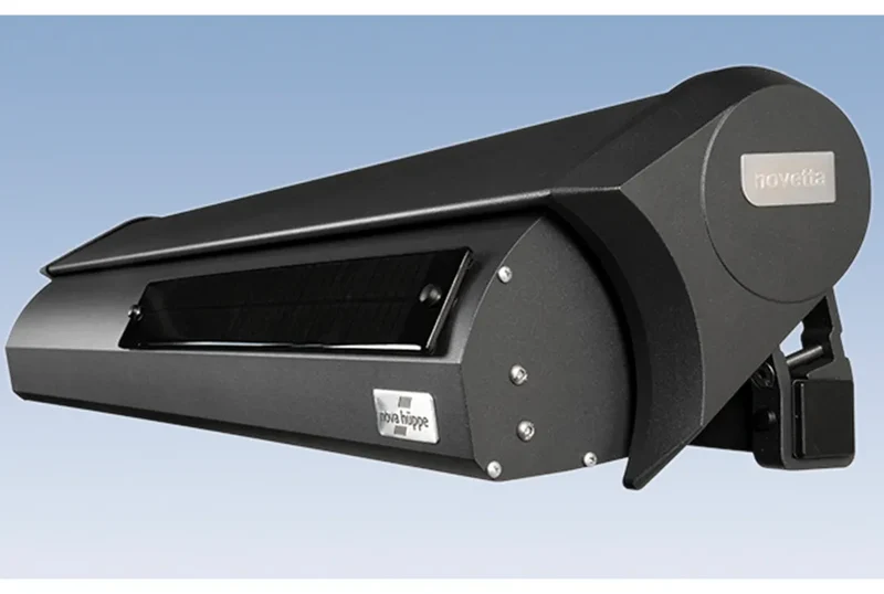 Halbkassetten-Gelenkarmmarkise 300 - 650 cm Breite anthrazit