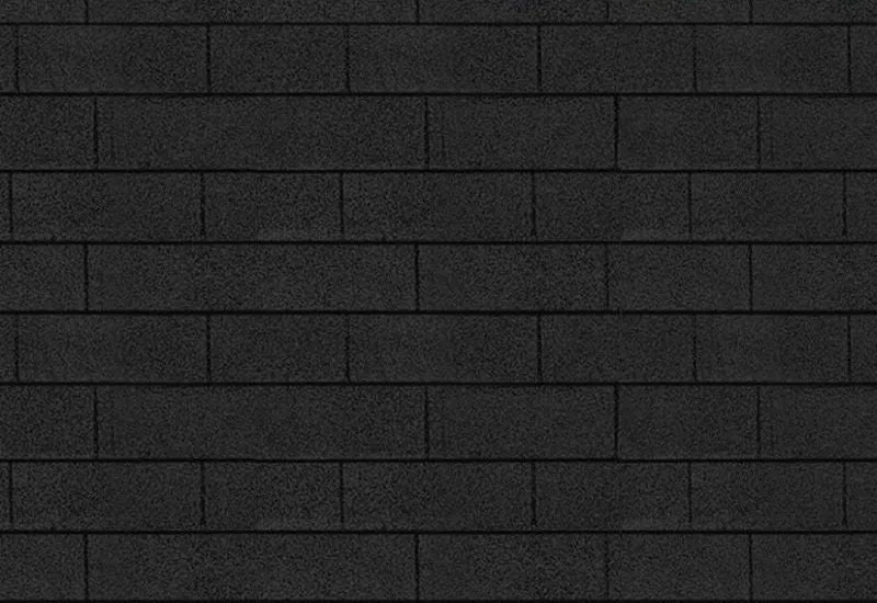 Karibu Dachschindeln Rechteck schwarz 5 Pakete