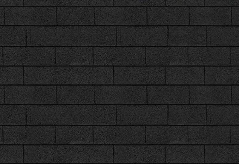 Karibu Dachschindeln Rechteck schwarz 5 Pakete