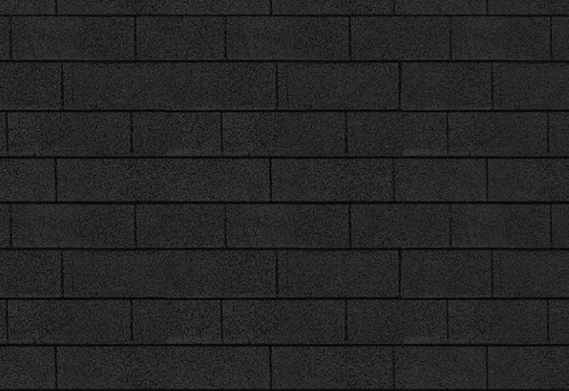 Karibu Dachschindeln Rechteck schwarz 1 Paket