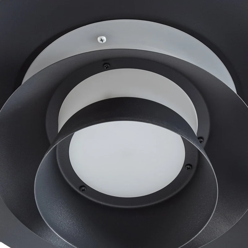 B-Ware Lucande Wegeleuchte Wegelampe LED Montaro Anthrazit Sensor Außenbereich H10532