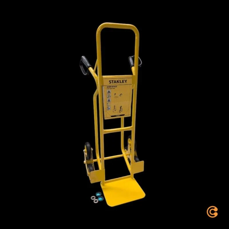 B-Ware Stanley Sackkarre Stahl Treppenkarre 200kg Handwagen Transportwagen gelb