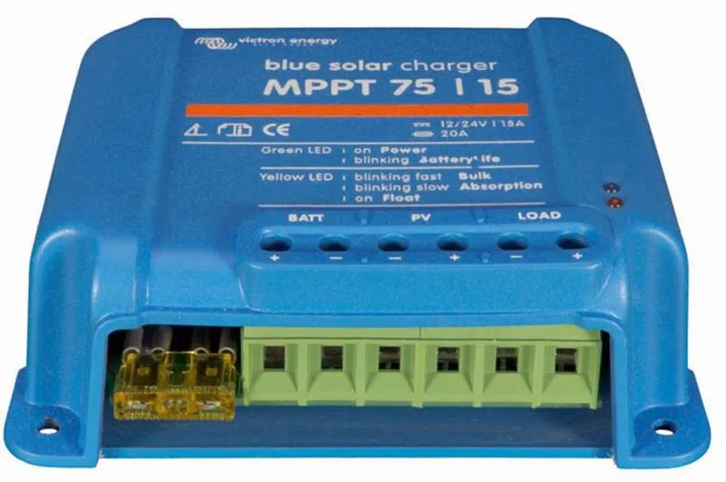 B-Ware Victron Energy Laderegler Photovoltaik Solarregler Solarmodul MPPT 12V 24V 15 A